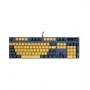 Rapoo V500 PRO Backlit USB Mechanical Gaming Keyboard Yellow and Blue