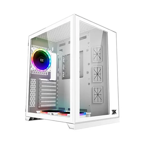 Xigmatek Aquarius S Arctic Tempered Glass ATX Gaming Casing