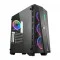 Xigmatek Cyclops Black Tempered Glass Gaming Case