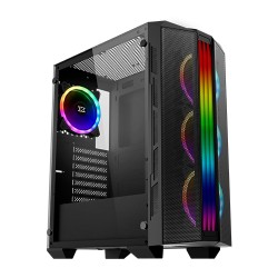 Xigmatek Trident Tempered Glass Atx Mid Tower Gaming Casing (Black)