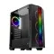 Xigmatek Trident Tempered Glass Atx Mid Tower Gaming Casing (Black)
