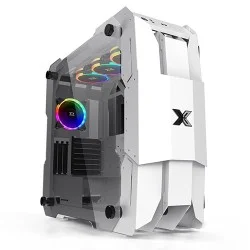 Xigmatek X7 Tempered Glass Super Tower E ATX Gaming Casing (White)