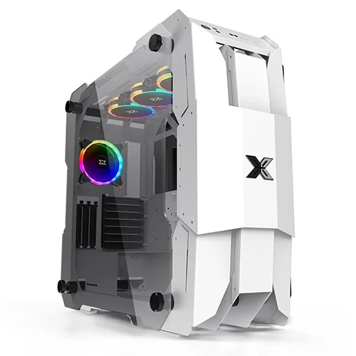 Xigmatek X7 Tempered Glass Super Tower E ATX Gaming Casing (White)