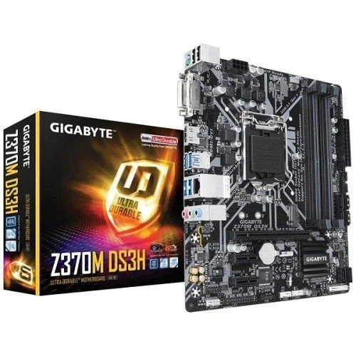 Gigabyte Z370M DS3H Ultra Durable 8th Gen DDR4 Motherboard