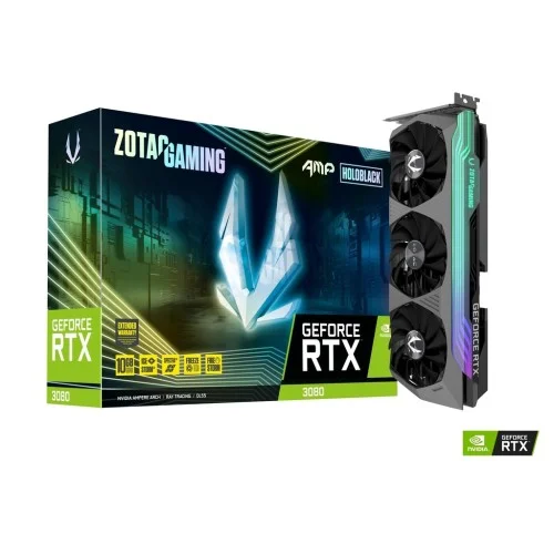 ZOTAC GAMING GEFORCE RTX 3080 AMP HOLO 10GB GRAPHICS CARD
