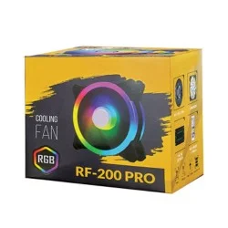 Aptech RF 200 Pro RGB 5 In 1 Case Cooling Fan With Remote Controller