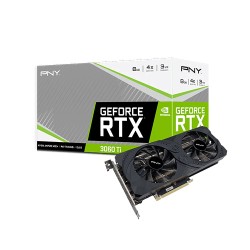 PNY GeForce RTX 3060 Ti 8GB UPRISING Dual Fan LHR Graphics Card
