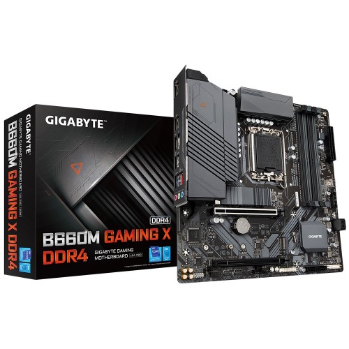 Gigabyte B660M GAMING X DDR4 12th Gen ATX Motherboard Gigabyte B660M GAMING X DDR4 12th Gen ATX Motherboard