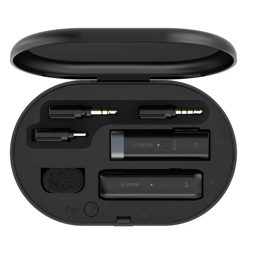 Boya BY-WM3D Omnidirectional Wireless Microphone For iOS