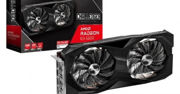 動作確認済】ASRock☆RX6600 CLD 8G☆［Radeon RX6600 ちり Challenger  