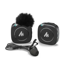 MAONO WM820 Real-time Monitoring and Mute Wireless Lavalier Mic