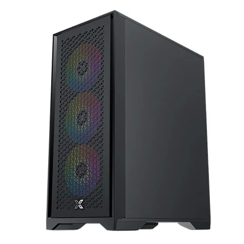 Xigmatek LUX S Arctic ATX Mid Tower Case Black