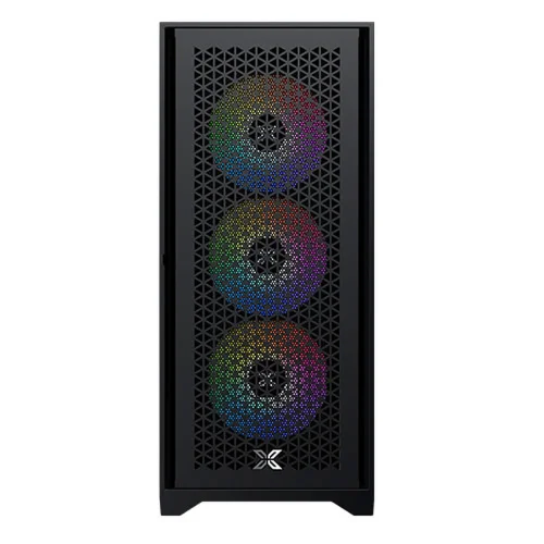 Xigmatek LUX S Arctic ATX Mid Tower Case Black