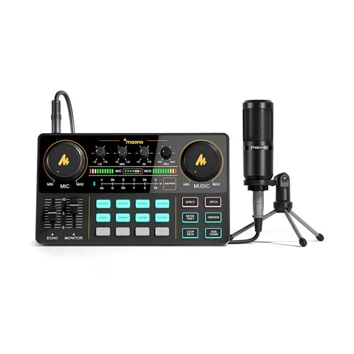 Maono Maonocaster Lite AU-AM200-S1 Portable All-In-One Podcast Production Studio