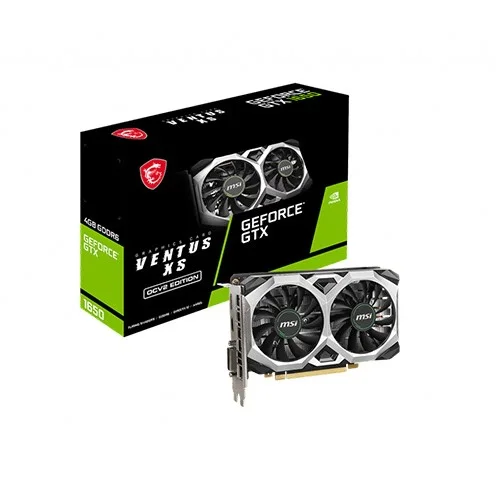 MSI GeForce GTX 1650 D6 Ventus XS OC 4GB GDDR6 Graphics Card