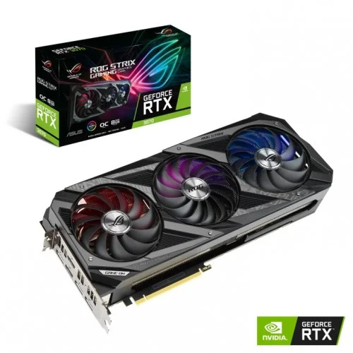 ASUS ROG STRIX GEFORCE RTX 3070 OC 8GB GAMING GRAPHICS CARD