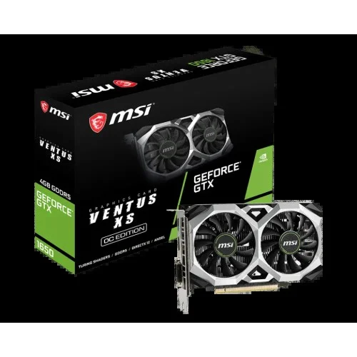 MSI GeForce GTX 1650 VENTUS XS 4G OC Graphics Card