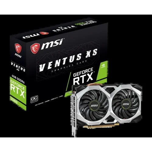 MSI GeForce RTX 2060 VENTUS XS OC 6GB Graphics Card