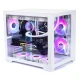 Aigo Darkflash C305 ATX Tempered Glass Gaming Case White