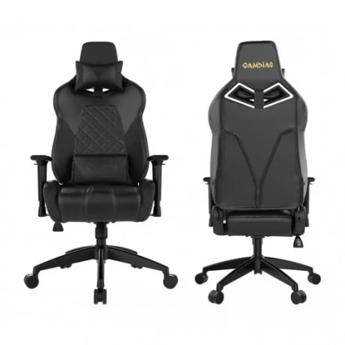 GAMDIAS ZELUS E1 L Gaming Chair Black and Blue