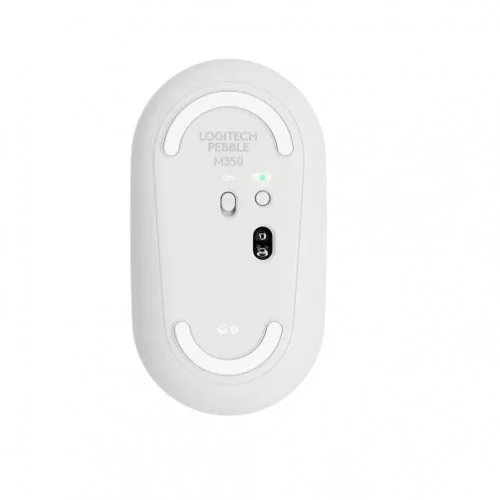 Logitech M350 Wireless Mouse (White)