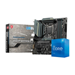 INTEL CORE I5-11400 PROCESSOR & MSI MAG B560M BAZOOKA MOTHERBOARD COMBO