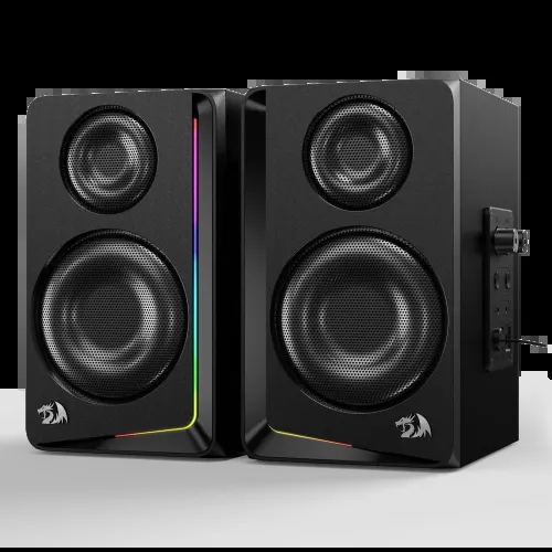 Redragon GS812 Andante 2.0 Channel Wireless RGB Gaming Speaker Redragon GS812 Andante 2.0 Channel Wireless RGB Gaming Speaker