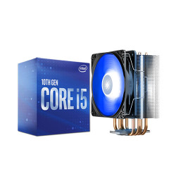 INTEL CORE I5 10400 PROCESSOR & DEEPCOOL GAMMAXX 400 V2 COOLER COMBO