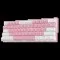 Redragon K617 FIZZ 60% Wired RGB Gaming Keyboard (pink)
