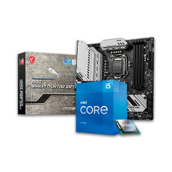 INTEL CORE I5-11400 PROCESSOR & MSI MAG B560M MORTAR WIFI MOTHERBOARD COMBO