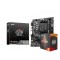 AMD RYZEN 5 4600G PROCESSOR & MSI A520M PRO-VH MOTHERBOARD COMBO