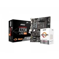 AMD Athlon 3000G Processor & MSI A320M-A PRO MAX Motherboard