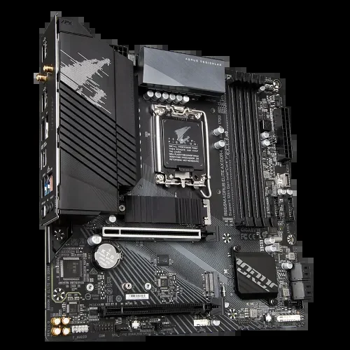 Gigabyte B660M AORUS ELITE AX DDR4 12th Gen Micro ATX Motherboard
