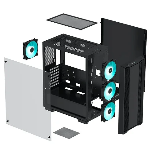 DeepCool CC560 Tempered Glass Mid-Tower ATX Case
