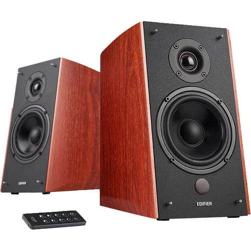 Edifier R2000DB Versatile Bluetooth Bookshelf Speaker BROWN
