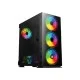 Value Top MANIA X6 E-ATX Mid Tower Black Gaming Casing