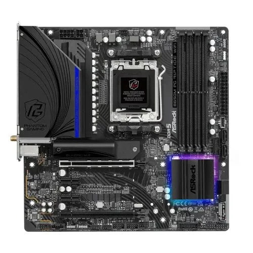 ASRock B650M PG Riptide WiFi AMD AM5 Micro ATX Motherboard