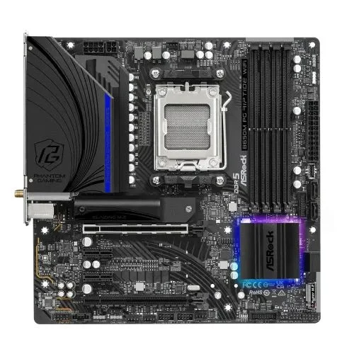 ASRock B650M PG Riptide WiFi AMD AM5 Micro ATX Motherboard