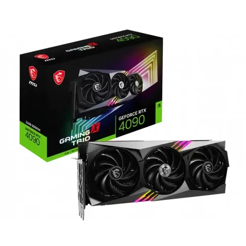 MSI GeForce RTX 4090 GAMING X TRIO 24GB GDDR6X Graphics Card