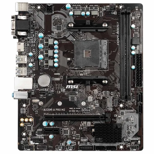 MSI A320M-A Pro M2 AMD Micro-ATX Motherboard