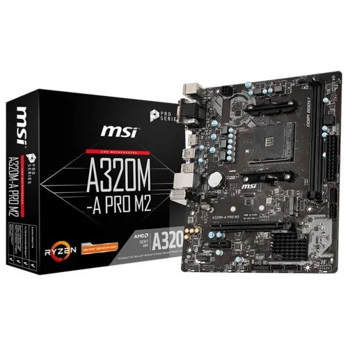 MSI A320M-A Pro M2 AMD Micro-ATX Motherboard