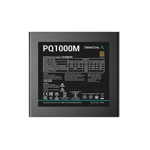DeepCool PQ1000M 80 PLUS Gold Modular Power Supply