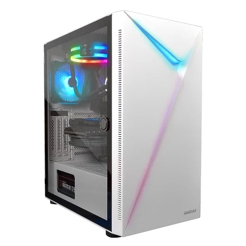 Gamdias ARGUS E4 Elite WH Mid Tower Gaming Case White
