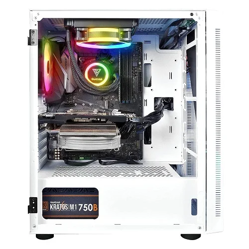 Gamdias ARGUS E4 Elite WH Mid Tower Gaming Case White