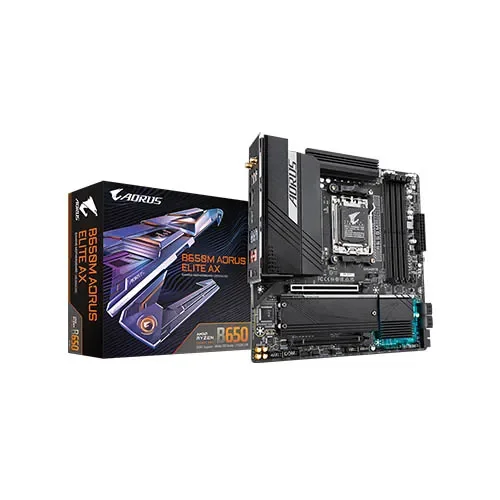 GIGABYTE B650M AORUS ELITE AX AM5 AMD DDR5 MOTHERBOARD
