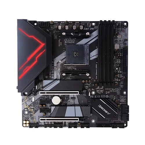 BIOSTAR Racing B550GTQ AMD B550 MicroATX Gaming Motherboard