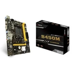 BIOSTAR B450MH Micro ATX AMD Motherboard