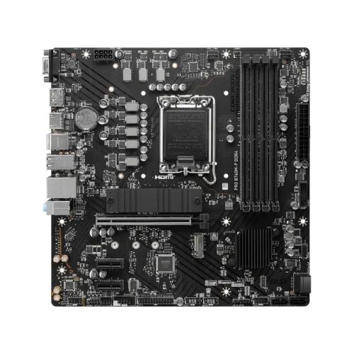 MSI PRO B760M-P DDR4 13th Gen & 12th Gen mATX Motherboard
