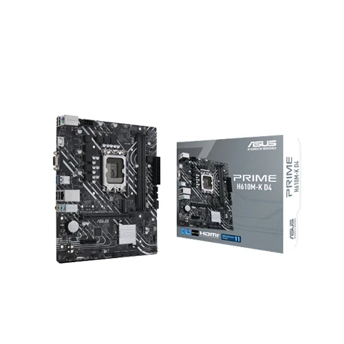 ASUS PRIME H610M-K D4 12th Gen Intel Motherboard