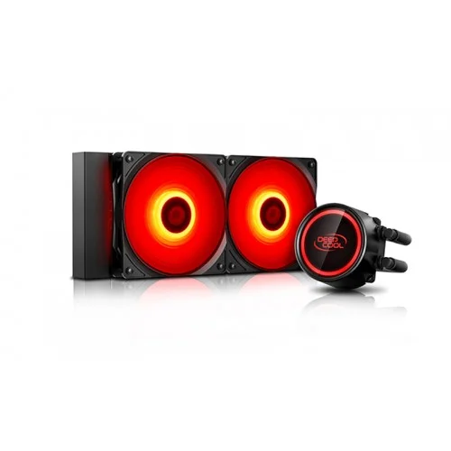 DeepCool GAMMAXX L240T Red All In One Liquid CPU Cooler
